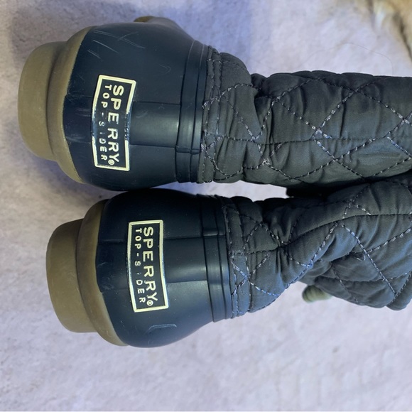 Sperry | Navy Blue Duck Boots Rain 6.5 - Picture 4 of 8